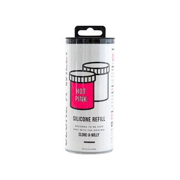 Siliconen refill (Neon roze)